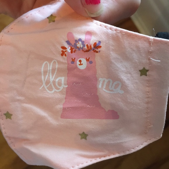 New“ You’re A Funny Llama” Kids Face Mask - Picture 8 of 12